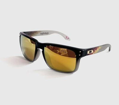 Oakley Holbrook Polarized Sonnenbrille 24K (schwarz)