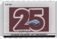 2021 O-Pee-Chee Team Logo Manufactured Update Colorado Avalanche #349 Patch 17p7