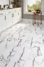 6mm Thick Rigid Core Vinyl Tile Flooring 12 in. Wide x 24 in. Long