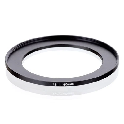 72-95mm 72mm to 95mm 72mm-95mm Step Up Ring Filter Adapter black 72-95 - Image 1 of 3