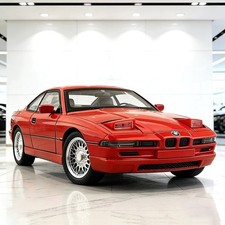 1:24 BMW 850 CSI Diecast Car-Ideal Child-Friendly Present, Sound Light Pull-Back