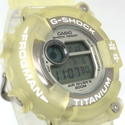 Casio G-Shock Frogman DW-8201WC-7T WCCS Titanium Diver Watch Box