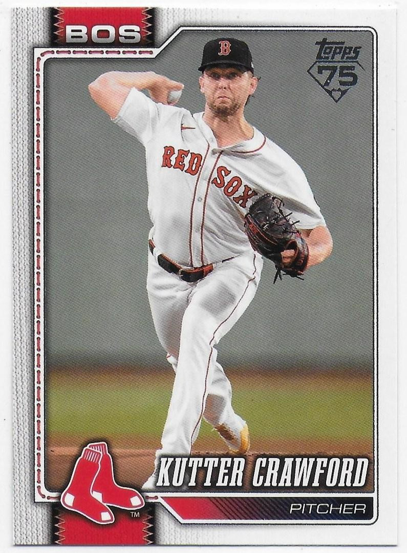 2026 Topps #544 Kutter Crawford - Boston Red Sox