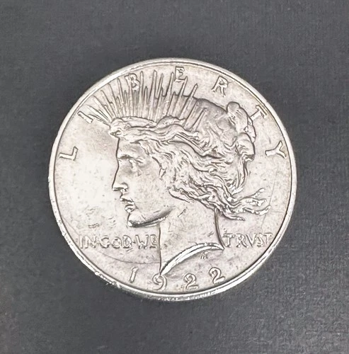 1922-D Peace Silver Dollar $1 Denver Mint XF Extra Fine U.S. Silver Coin