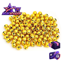 GlöCkchen Gold 120 StüCk Schellen FüR Schmuck Basteln Geschenkverpackung