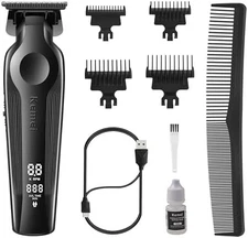 Cordless Hair Trimmer LED Display