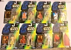 Kenner Star Wars POTF Green Card w/Holo Sticker Action 3.75" Figure Lot Of 8 New