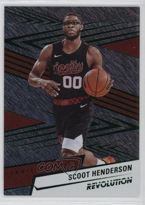 2024-25 Panini Revolution Green Storm /149 Scoot Henderson #77 13kb