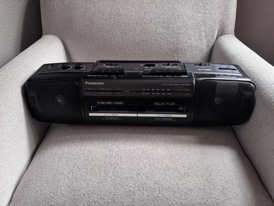 Panasonic RX-FT500 Twin Cassette Player And Radio Boombox Tested