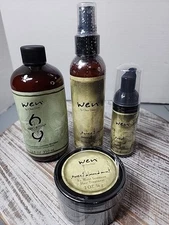WEN by Chaz Dean Hair Care Products Lot Of 4 Brand New Sealed Sweet Almond Mint
