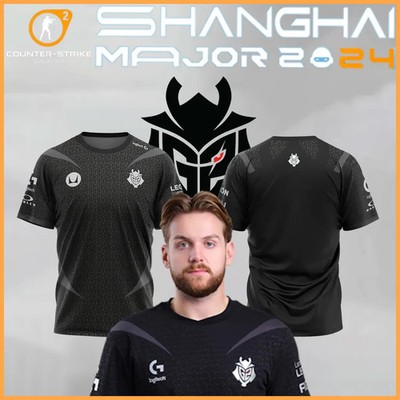 CSGO Major G2 Esports Club Support Jersey CS2 Game Training Match Uniform H