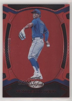 2021 Panini Chronicles Certified Red 146/199 Francisco Lindor #32 0t06