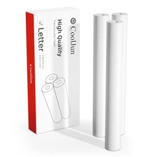 3 Rolls US Letter Size Thermal Printer Paper 8.5x11 inch Multipurpose Paper