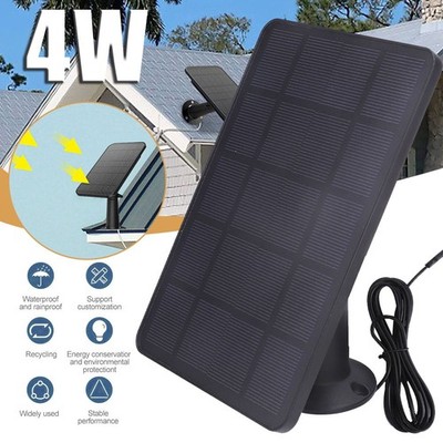 Solarpanel für Überwachungskameras Solarmodul für Rechargeable Security Camera
