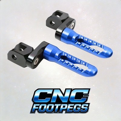 Blue Bob 25mm Lower Front Rider Foot Pegs For Honda CBR650F 2014-2018 17 16 15