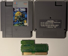 Time Lord Nintendo Entertainment System NES Cleaned and Tested Works