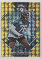 2023 Panini Mosaic Rookies Reactive Yellow Prizm Anton Harrison #283 0nx5