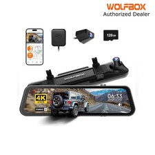 Wolfbox G900 PRO 12 Inch 2-CH Rear View Mirror 4K Dash Cam  Authorized Dealer