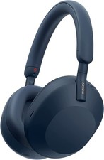 Sony WH-1000XM5 Over Ear Noise Cancelling Headphones Blue #74 - RT No Audio
