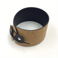 1PC Cork Cup Sleeve Reusable Lightweight Durable Flexible Easy To Clean Modern