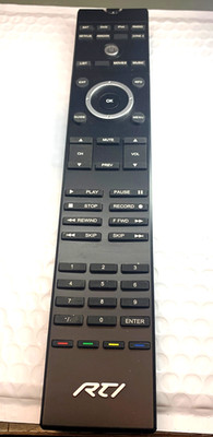 RTI T1-B+ Universal Programmable Remote Only (No Dock ) Black Silver(18b)
