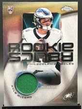 2025 Topps Chrome Kyle McCord Rookie Relics Player Worn (RC) Eagles