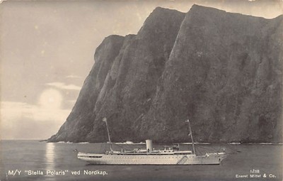 NORGE Norway - M/Y Stella Polaris ved Nordkap - Publ. Mittet & Co. 1118