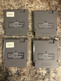 NES Game Lot Star Voyager Top Gun Silent Service Win Loos Draw Nintendo Tested
