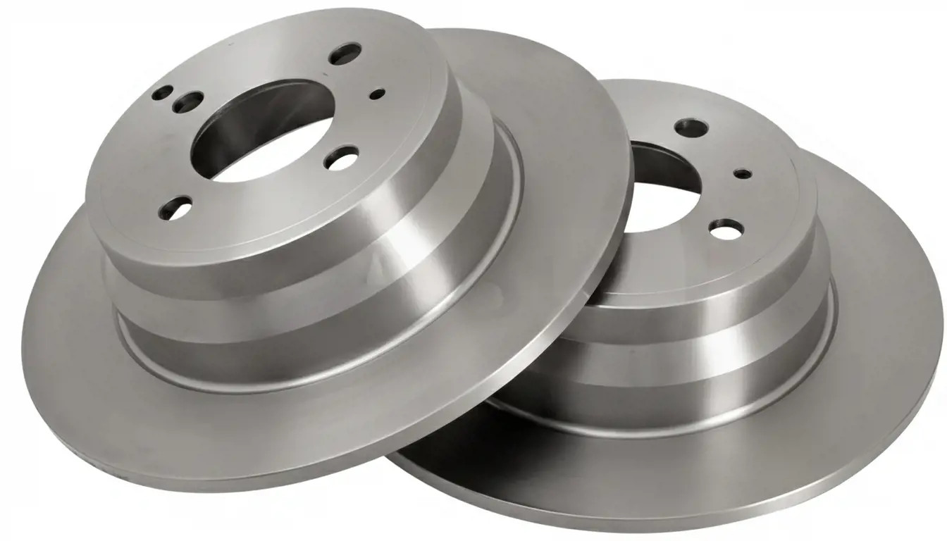 2x Brake disc solid 16221 A.B.S. for VOLVO 850 850 Estate