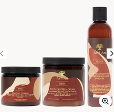 As I Am Classic: Curl Clarity Shampoo, Coconut CoWash, Leave-In, Cream