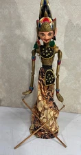 Vintage Indonesian Wayang Golek Puppet 23"