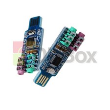 1-10X CM108 USB Drive Free Sound Card Laptop Computer External Sound Card Module