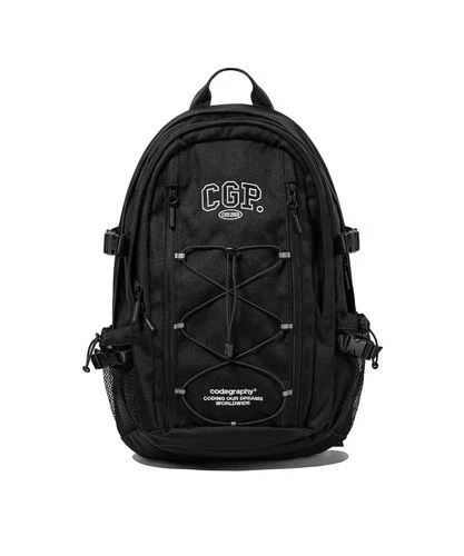 CODEGRAPHY Cgp Archi Logo Backpack - Black Black - product listing photo