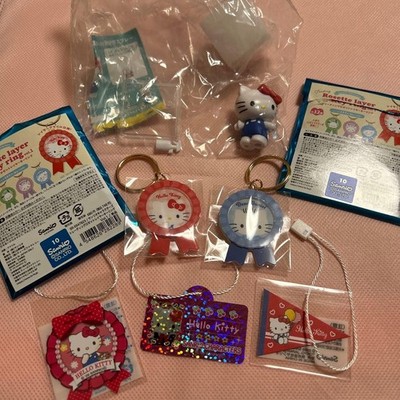 Hello Kitty Dear Daniel Rosette Layer Keyring, Gekirakukun collab, Trading