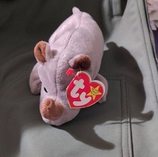 Ty Spike Beanie Babies Collection Rhino Retired Plush with Tag Original