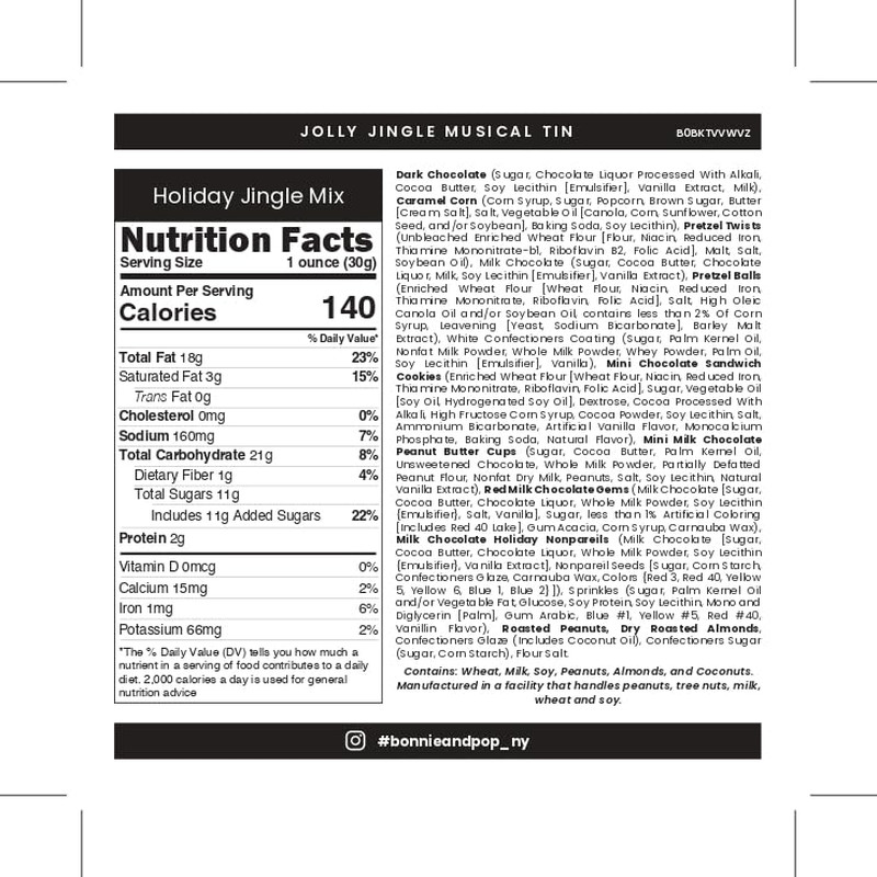 Christmas Gift Basket- Gourmet Food Gifts - Plays Music - Holiday Chocolate and