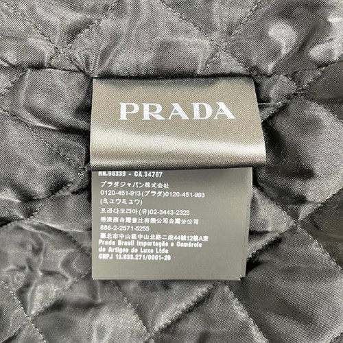 Prada 21Fw Leder Blouson Oversized S - Bild 14 von 17