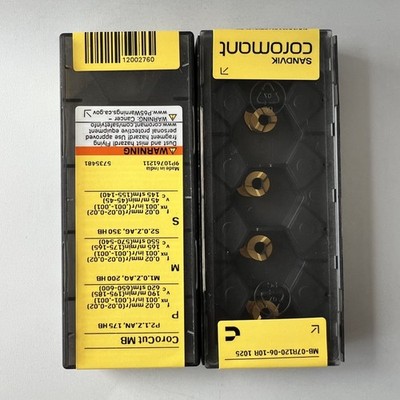 SANDVIK / MB-07R120-06-10R 1025 /  Original Swedish hard alloy blade 5 Pcs
