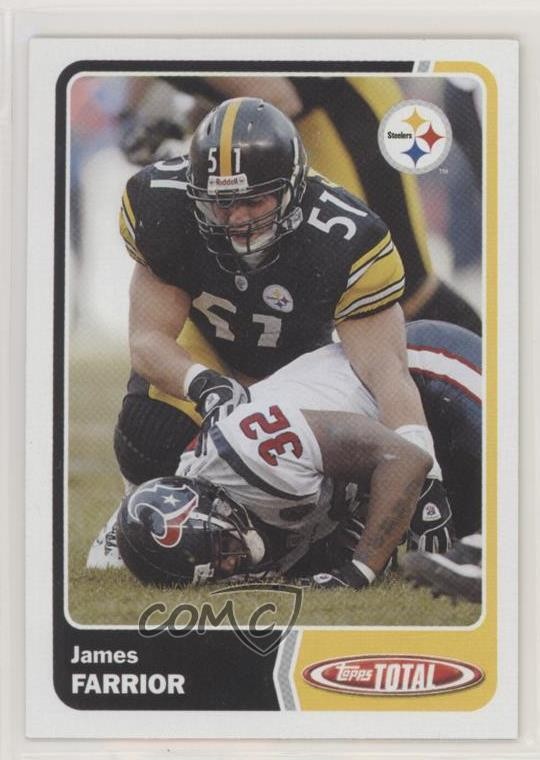 2003 Topps Total James Farrior #229 03hc