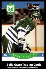 1990-91 Pro Set Dave Tippett #111 Hartford Whalers NHL Hockey 