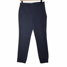 Ralph Lauren Black Label Dress Pants Slim Stretch Navy Women s Size 8