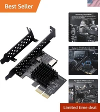 High-Speed PCI-E 2X to .1 Type-C Expansion Card - USB 3.1 Adapter for Desktops