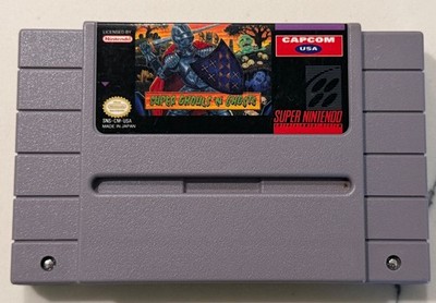 Super Ghouls 'N Ghosts - Super Nintendo (SNES) Authentic Game