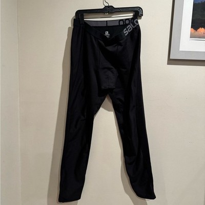 Salomon Black Men's Pants Base layer Large