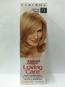 2 Clairol Loving Care Light Ash Blonde 73 Natural Instincts Hair
