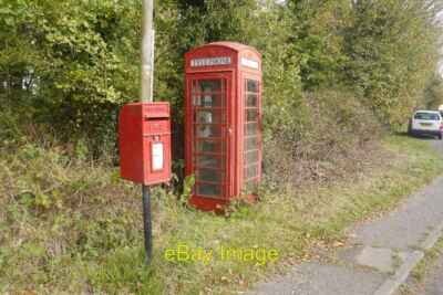 Photo 6x4 Telephone box, Broad Heath Hanley Child Under notice of closure c2017