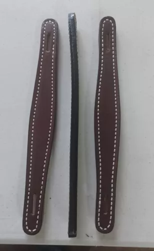 Thick Leather Amp Handle  ( price posted is for one ) USA made( flat )