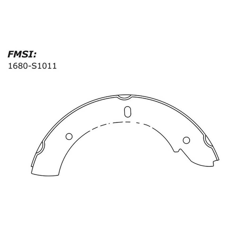 Pastillas de freno delanteras + traseras Posi-Quiet de cerámica + zapatas 2X para Chevrolet Sonic 2012 Foto 2 de 4
