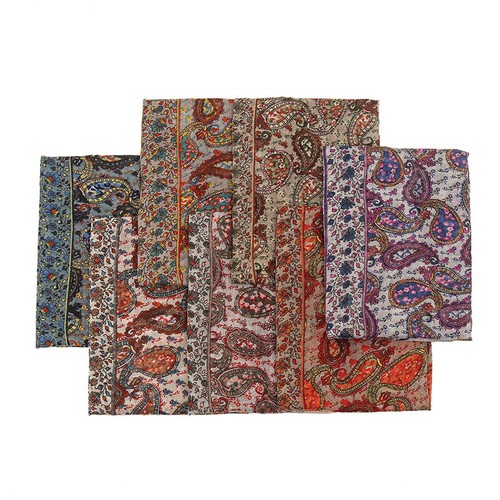 Women Ladies Viscose Scarf Hijab Floral Printed Muslim Women's Shawls Wraps - Picture 3 of 12