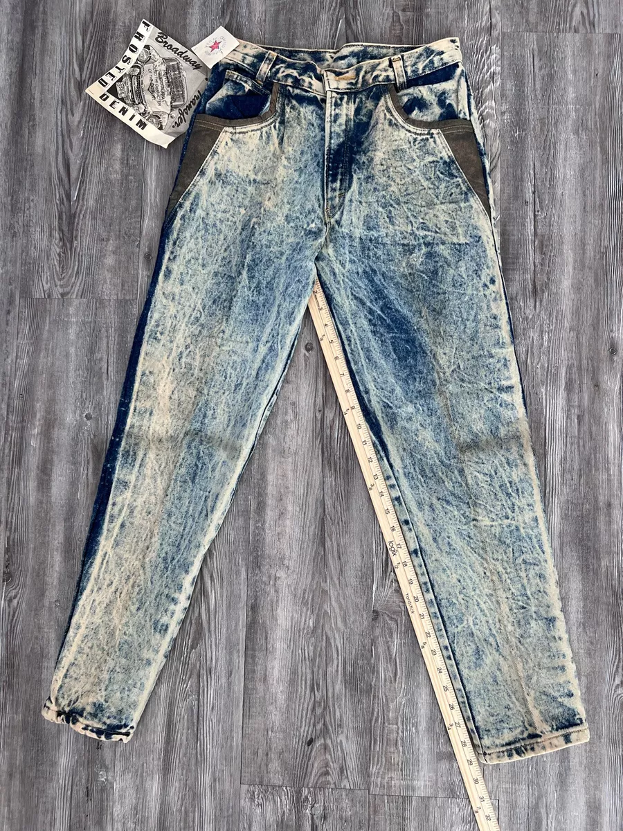 Frosted jeans 80s 2025